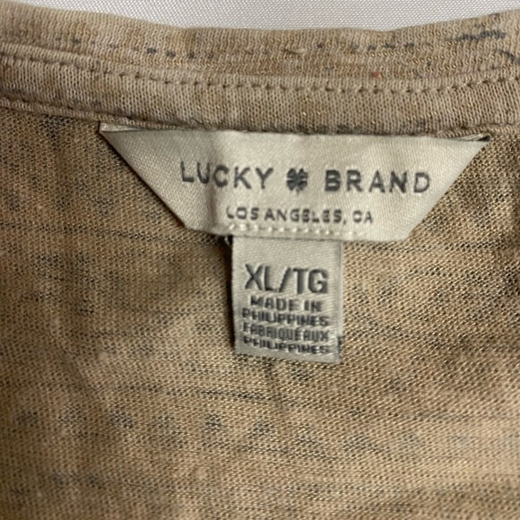 Lucky Brand Women's Geometric Print Top XL - Picture 3 of 4